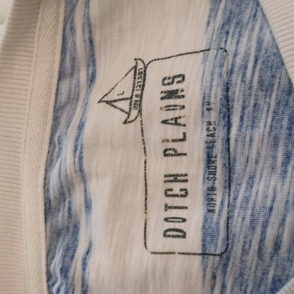 Ditch Plains striped V-neck shirt size Large - Picture 3 of 5